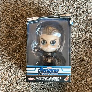 Avengers Endgame Captain America Unmasked Figure